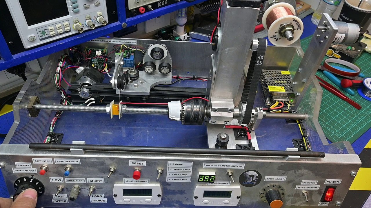 Winding Machine & Multi Purpose , testing 0.06mm!