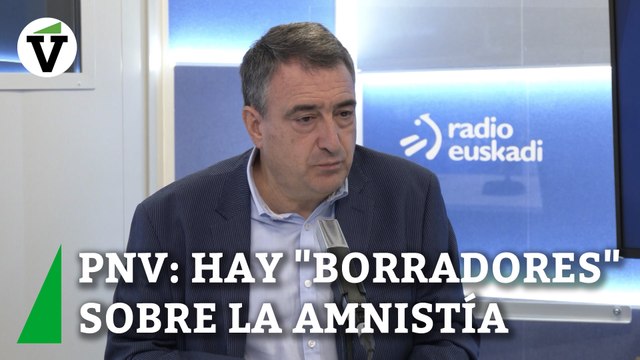 Aitor Esteban (PNV): Desde hace tiempo hay borradores sobre una posible Ley de Amnistía