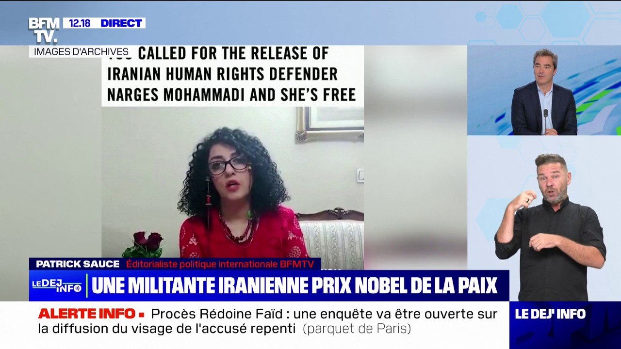 Qui est Narges Mohammadi, la militante iranienne qui a reçu le prix Nobel de la Paix?
