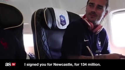 The moment Griezmann signed Mbappé for Newcastle in Football Manager