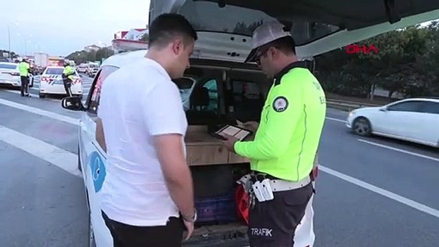 İstanbul'da usulsüz çakar ve siren kullanan araçlara denetim