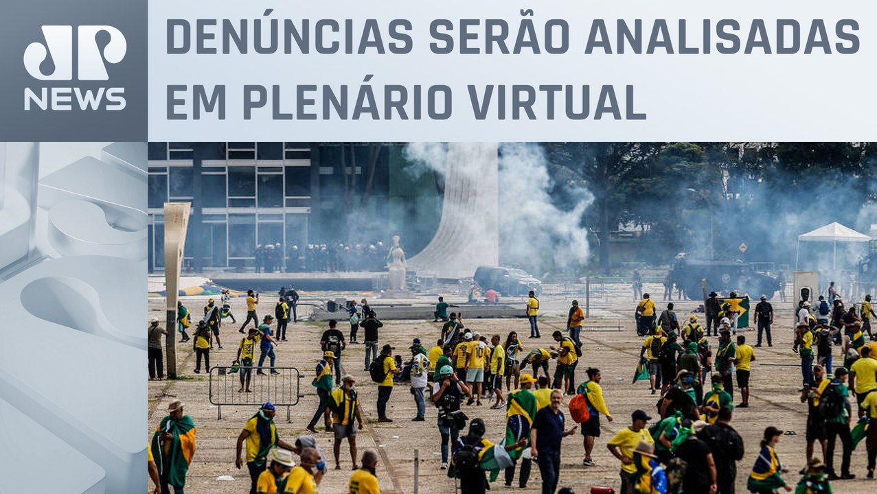 STF julga novas ações contra réus do 8 de janeiro