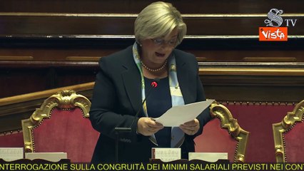 Calderone: "Tema ? salario dignitoso, va oltre quello minimo"