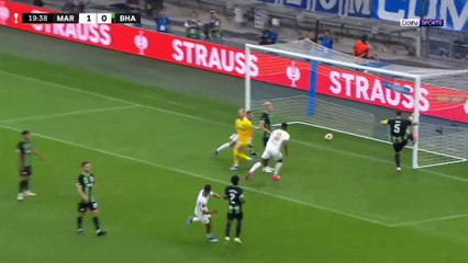 ملخص مباراة مارسيليا  وبرايتون (2-2)   الجولة 2  - الدوري الأوروبي