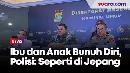 Ibu dan Anak Bunuh Diri di Depok, Polisi: Polisi: Metode Ini Pernah Ditemukan di Jepang