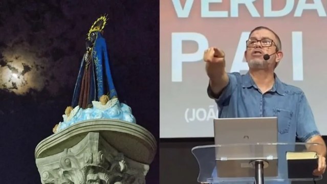 Pastor chama Nossa Senhora Aparecida de “satanás fantasiado de azul” e gera revolta