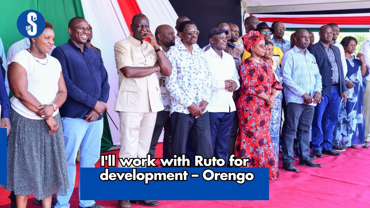 I'll work with Ruto for development – Orengo