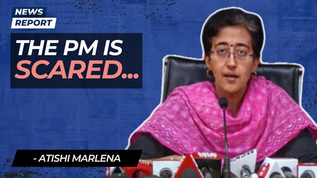 “PM Modi is scared…”, Atishi Marlena takes a snipe ate BJP | Sanjay Singh | AAP | Arvind Kejriwal