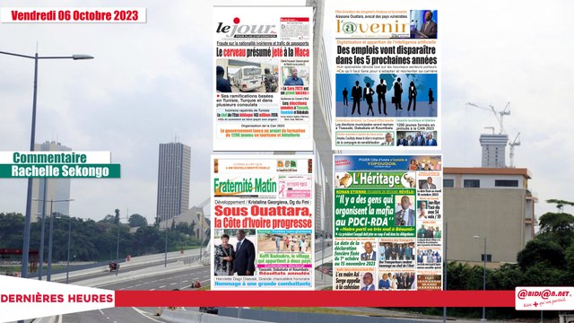 Titrologue du 6 octobre 2023 Côte d'Ivoire- le Conseil d'État annule les élections municipales à Tiassalé, Koumbala et Dabakala (Officiel)