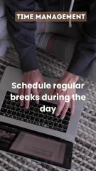 Avoid burnout and maintain peak performance. #WorkLifeBalance #Breaks