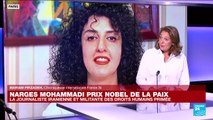Nobel de la paix : Narges Mohammadi réagit par communiqué de sa cellule de prison en Iran