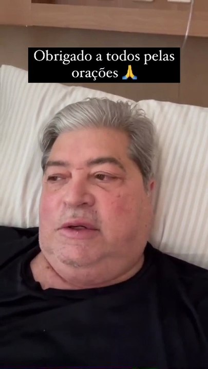Filho de Datena atualiza estado de saúde do pai após cirurgia cardíaca