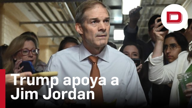 Trump apoya al congresista Jim Jordan para presidir la Cámara de Representantes