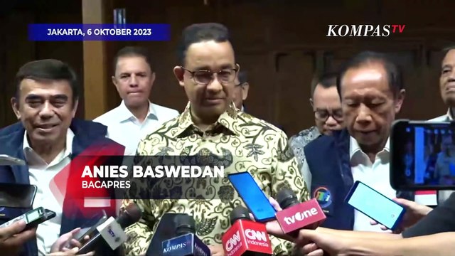 Anies Baswedan Bertemu Purnawirawan TNI-Polri di Kediamannya, Ini yang Dibahas