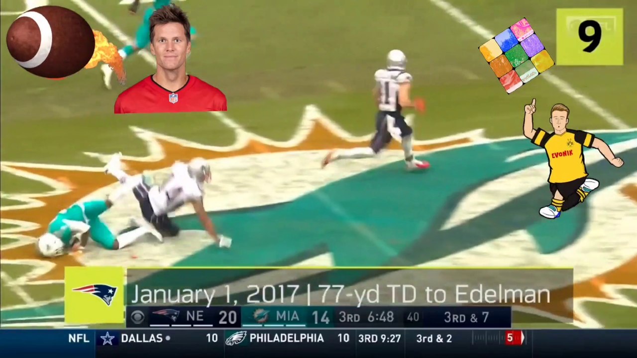 All Stars American Football Quarterback passes by Ari El