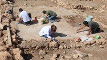 Perre Antik Kenti'nde bulunan 1800 yıllık taban mozaikleri koruma altına alınıyor