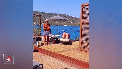 Fedon yine denize atladı