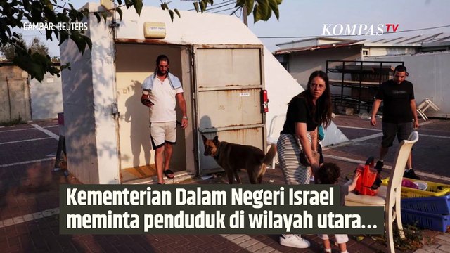 Begini saat Warga Israel Berlindung di Bunker dalam Konflik Israel-Hamas yang Memanas | SINAU