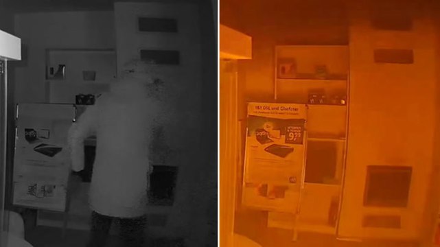 Arsonists set fire to German cafe while people sleep in apartments above