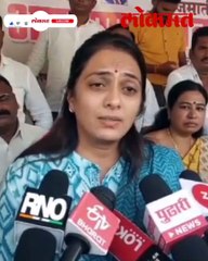 रोहिणी खडसेंनी चित्रा वाघ यांचा कसा समाचार घेतलाय? पाहाच