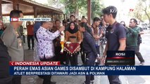 Atlet Sepeda BMX Peraih Medali Emas di Ajang Asian Games Disambut Meriah saat Pulang Kampung
