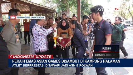 Download Video: Atlet Sepeda BMX Peraih Medali Emas di Ajang Asian Games Disambut Meriah saat Pulang Kampung