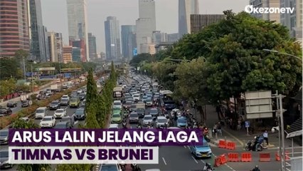 Arus Lalin Arah GBK Ramai Lancar, Jelang Laga Timnas Indonesia VS Brunei