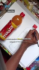 Defying Reality with Art: The Juice Bottle Illusion || Best of Internet