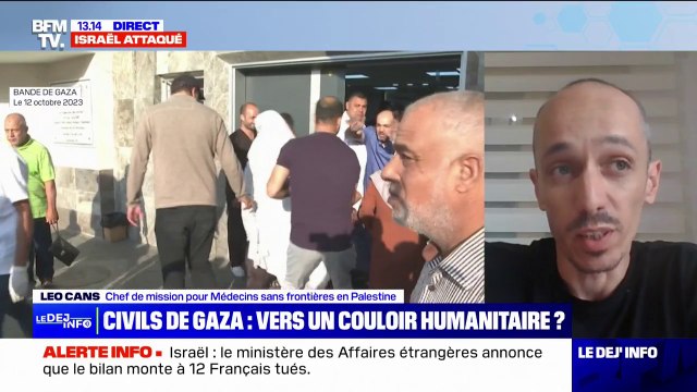 Israël: Des bombes tombaient toutes les 30 secondes témoigne Léo Cans (Médecins sans frontières en Palestine)