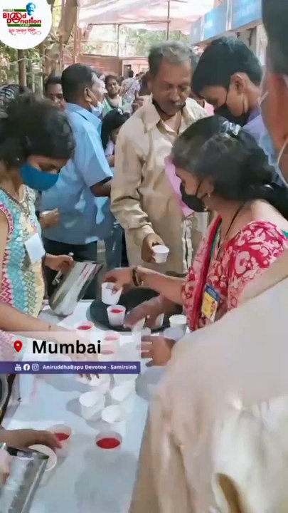 Donors care _ Mega Blood Donation Camp 2023, 23-04-2023_ Aniruddha's ADM & Sister Organisations