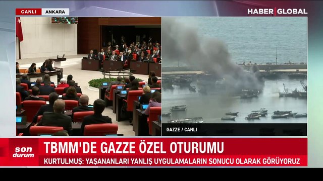 TBMM'de Gazze özel oturumu! Meclis Başkanı Kurtulmuş: Başkenti Kudüs olan Filistin Devleti kurulmalıdır
