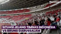 Penonton Padati SUGBK Jelang Laga Timnas Indonesia vs Timnas Brunei Darussalam, Begini Situasinya