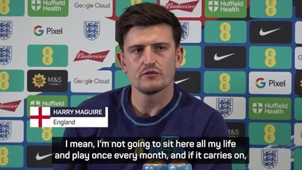 Maguire planning talks over Man United future