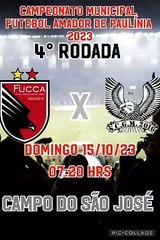 FUCCA X GAVIÕES DO MORRO 15/10/23 07:20 CAMPO DO SÃO JOSÉ
