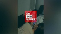 Sevgilisinin telefonda neye baktığını merak eden kadın