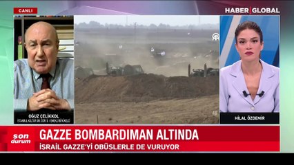 Gazze'de liman vuruldu! Çok sayıda bölgeden dumanlar yükseliyor