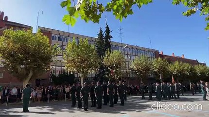 Descargar video: Así suena el himno de España en Pamplona el día de La Hispanidad