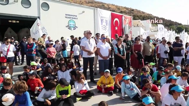 Ouverture des installations du club de voile de Bodrumspor de la municipalité de Bodrum