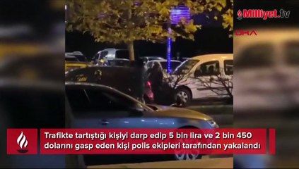 Beylikdüzü’nde akılalmaz olay! Aracıyla çarptı kavga çıkınca gasbedip kaçtı