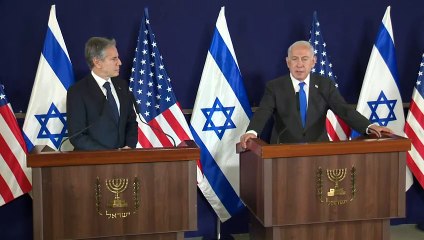 Netanyahu ve ABD Savunma Bakanı kameralar önünde birbirlerini gazlayıp durdu