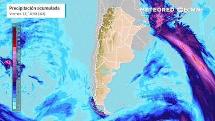 Acumulados de lluvia