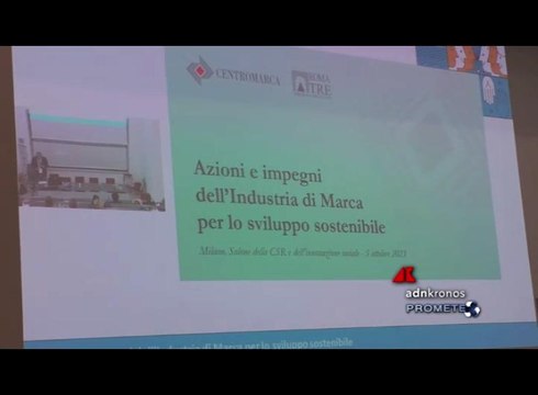 Centromarca presenta report su impegno sostenibile Industria di Marca italiana
