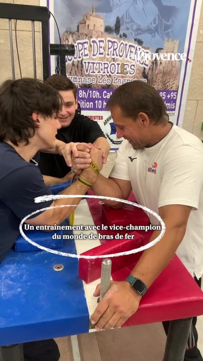 VIDEO. On a fait un bras de fer avec le vice-champion du monde de la discipline