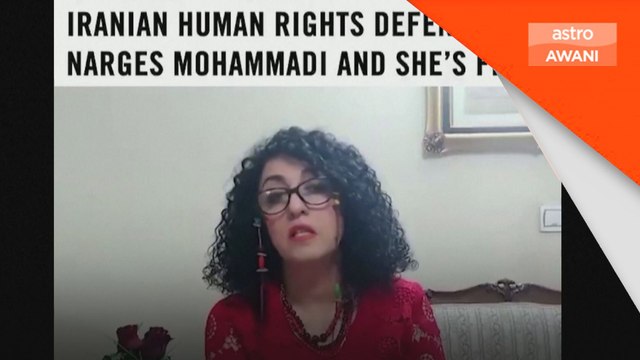 Aktivis Iran, Narges Mohammadi menang Hadiah Nobel Keamanan