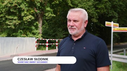 Gazeta Lubuska. Szczaniec. Budowa drogi Ojerzyce - Szczaniec