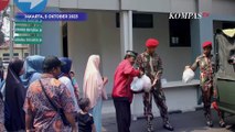 Rayakan HUT ke-78 TNI, Sat 81 Kopassus Gelar Bakti Sosial Bagikan Sembako ke Desa Binaan