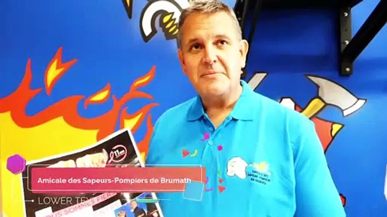 Brumath Life Pink 2023 avec Amicale des Pompiers et Nicolas Rieffel