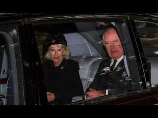 Visite de l'église pour le deuil du roi Charles et de la reine consort Camilla