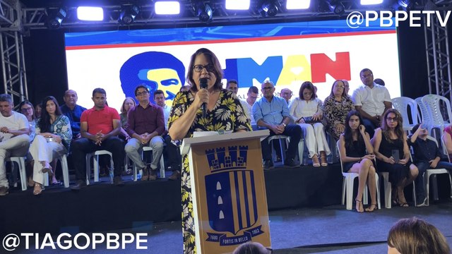 DRA. KILZA RIBEIRO FALA NA ORDEM DE SERVIÇO DO HOSPITAL REGIONAL DE PEDRAS DE FOGO