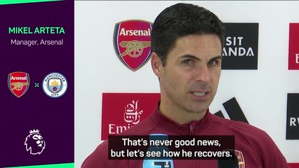 Saka 'in contention' to face Manchester City -  Arteta